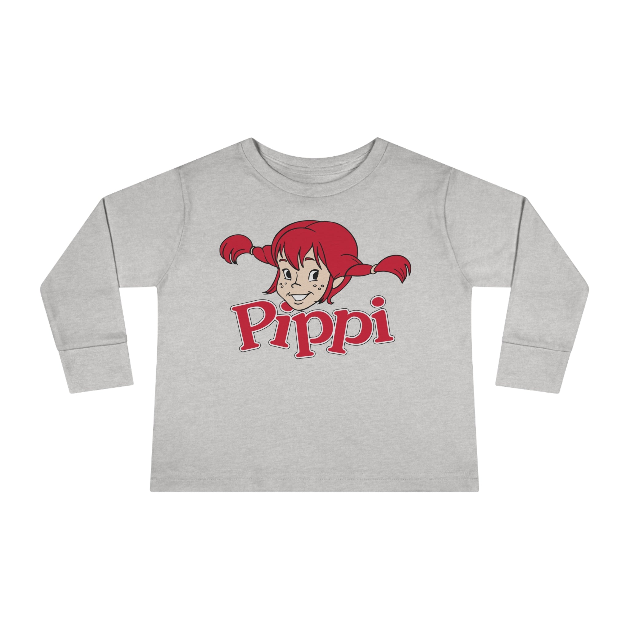Pippi Longstocking Toddler Long Sleeve Tee