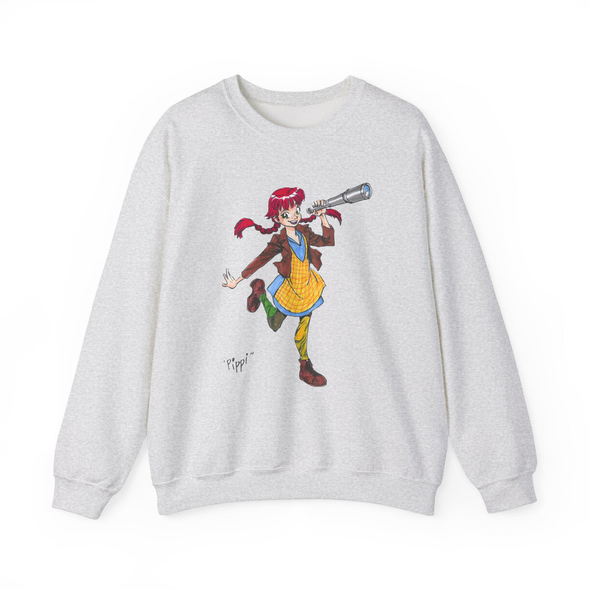 Be Adventurous! Pippi Unisex Heavy Blend™ Crewneck Sweatshirt