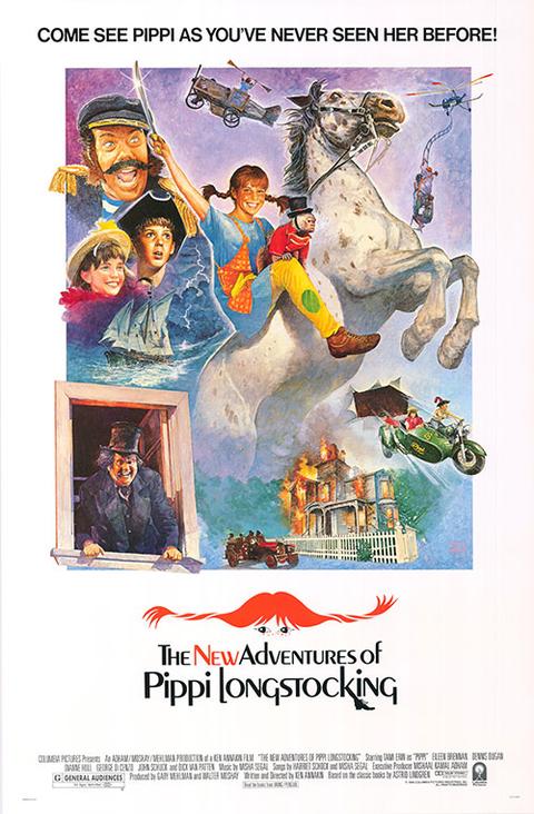 Autographed The New Adventures Of Pippi Longstocking Movie Poster - 27" X 40"